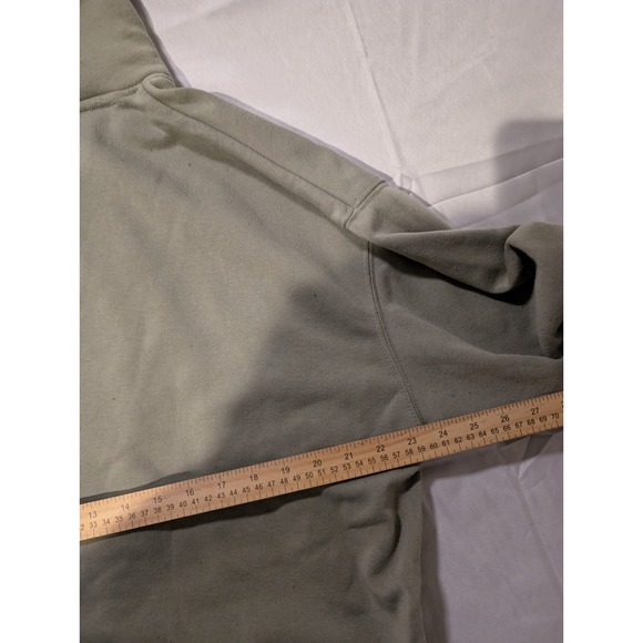 ORIGINALS BROOKLYN CLOTH Mens Hoodie Sweatshirt Pullover Sage Green Size L - Picture 9 of 10